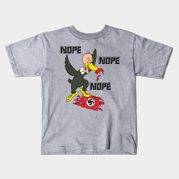 Nope Kids T-Shirt by The Art of Dougie